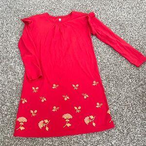 Size 12 / Girls Tea Collection Long Sleeve Dress